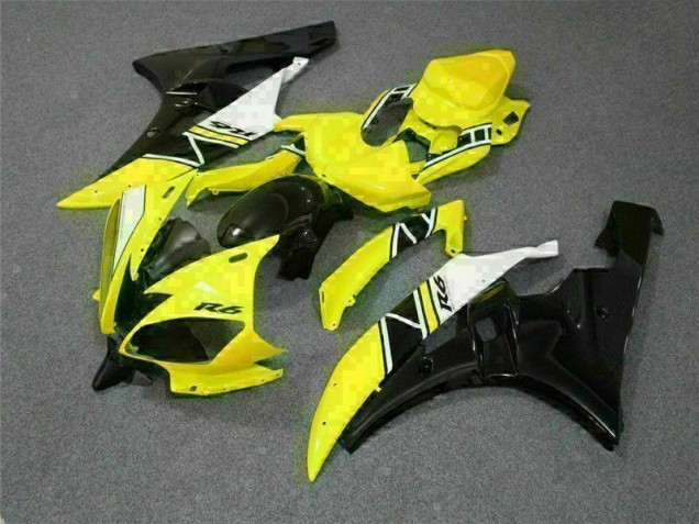 Amarelo Abs Moto Plásticos R6 2006-2007