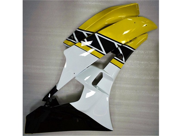 Amarelo Branco Preto Moto Plástico R6 2006-2007