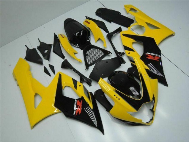 Amarelo Carenagem Moto GSXR 1000 K5 2005-2006