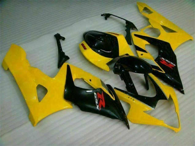 Amarelo Preto Kit Completo Carenagem Moto GSXR 1000 K5 2005-2006