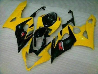 Amarelo Preto Kit Completo Carenagem Moto GSXR 1000 K5 2005-2006