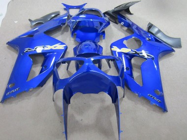 Azul 636 Carenagem Moto ZX6R 2003-2004