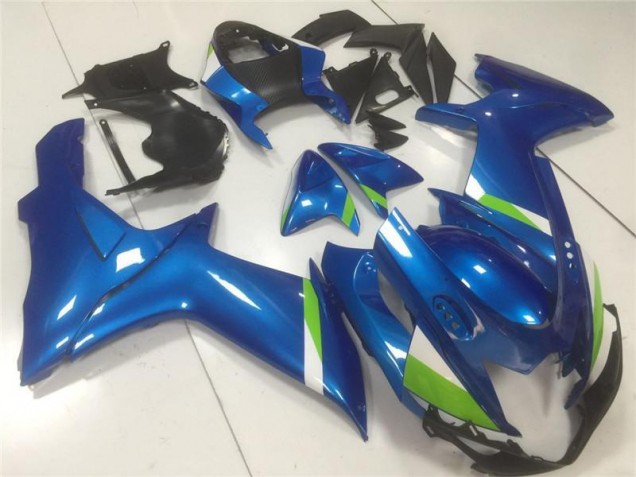 Azul Abs Kit Carenagem & Plásticos Moto GSXR 600 / 750 K11 2011-2021