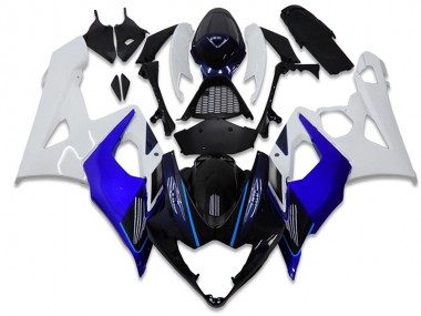 Azul Branco Abs Kits Carenagem Moto GSXR 1000 K5 2005-2006