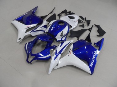 Azul Branco Carenagem Moto CBR 600RR 2009-2012