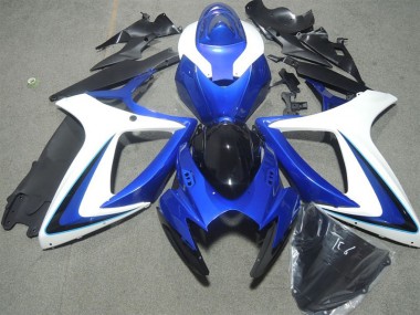 Azul Branco Carenagem Moto ZX10R 2006-2007