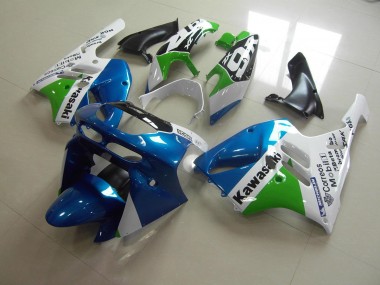 Azul Branco Carenagem Moto ZX9R 1994-1997