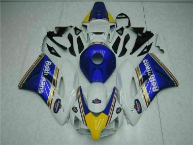 Azul Branco Carroçaria Moto CBR 1000RR 2004-2005