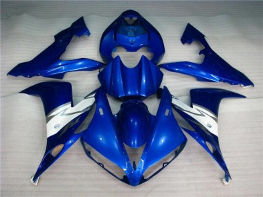 Azul Branco Injeção Kit Carenagem Moto R1 2004-2006