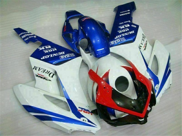 Azul Branco Kit Completo Carenagem Moto CBR 1000RR 2004-2005