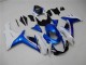 Azul Branco Kit Completo Carenagem Moto GSXR 600 / 750 K11 2011-2021