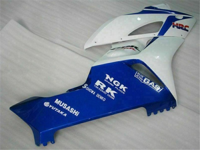 Azul Branco Moto Plástico CBR 1000RR 2004-2005