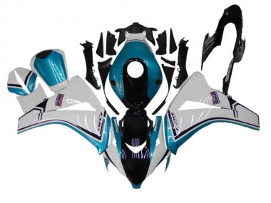 Azul Branco Preto Carenagem Moto CBR 1000RR 2008-2011