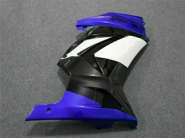 Azul Branco Preto Ninja Abs Moto Plástico EX250 2008-2012