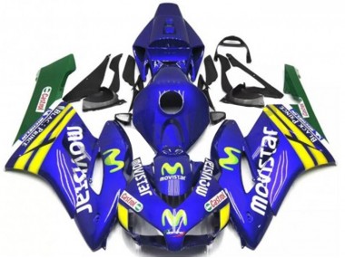 Azul Carenagem Moto CBR 1000RR 2004-2005