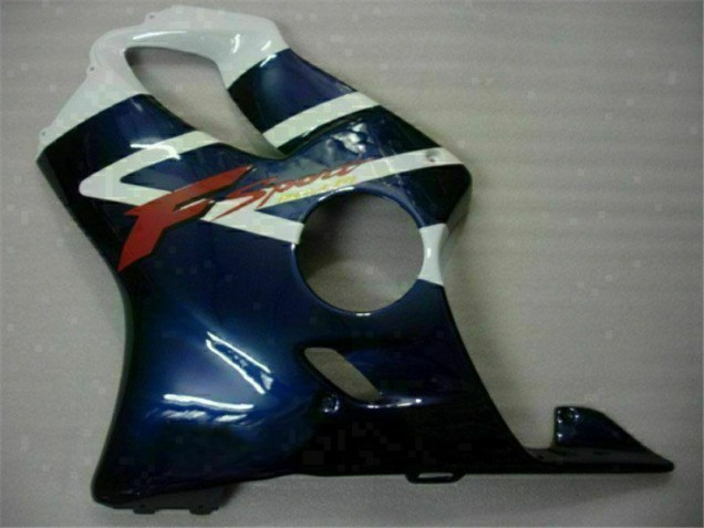 Azul Carenagem Moto CBR 600 F4i 2001-2003