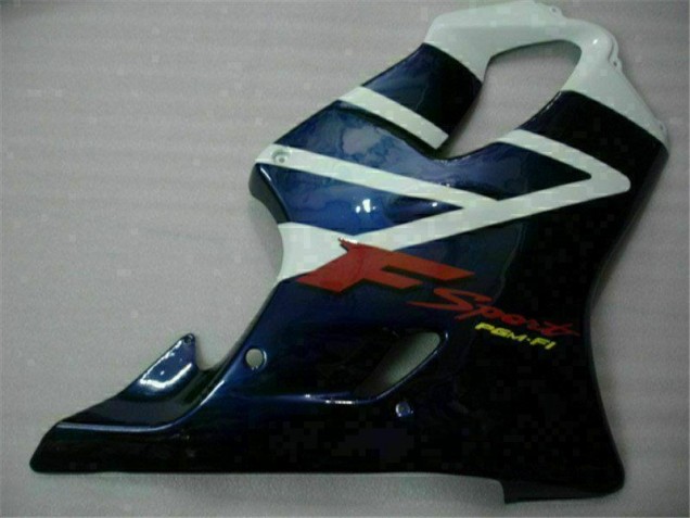 Azul Carenagem Moto CBR 600 F4i 2001-2003