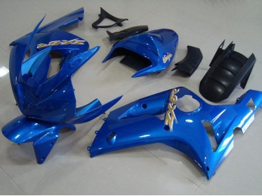 Azul Carenagem Moto ZX6R 2003-2004