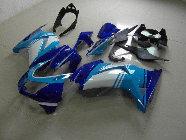 Azul Escuro Carenagem Moto ZX 250R 2008-2012