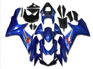 Azul Kit Carenagem Moto GSXR 600 / 750 K11 2011-2021