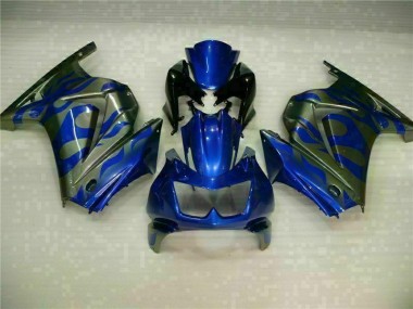 Azul Kits Carenagem Moto EX250 2008-2012