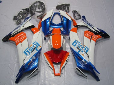 Azul Laranja Carenagem Moto ZX10R 2011-2015