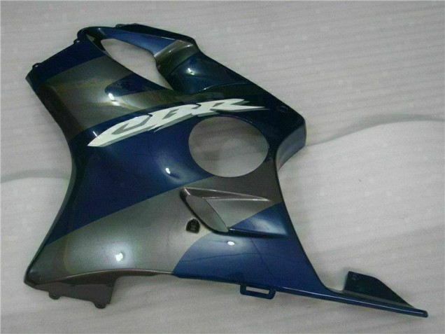 Azul Prata Carenagem Moto CBR 600 F4i 2004-2007