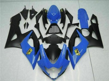 Azul Preto Abs Motocicleta Plástico GSXR 1000 K5 2005-2006