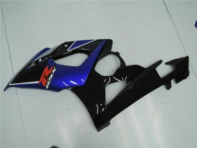 Azul Preto Abs Motocicleta Plásticos GSXR 1000 K5 2005-2006