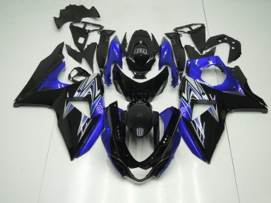 Azul & Preto Carenagem Moto GSXR 1000 K9 2009-2016