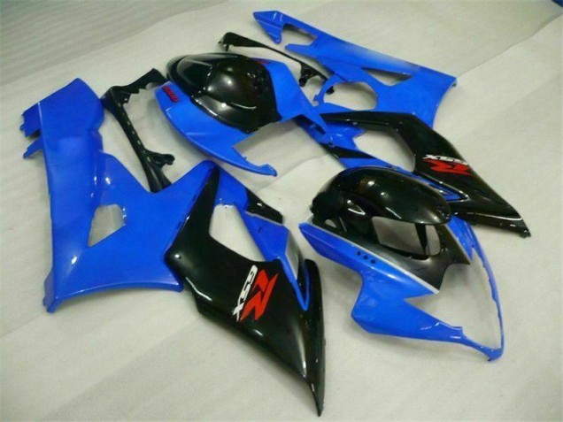 Azul Preto Carroçaria Moto GSXR 1000 K5 2005-2006