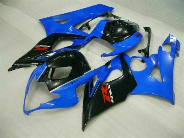 Azul Preto Carroçaria Moto GSXR 1000 K5 2005-2006