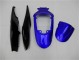 Azul Preto Kits Completo Carenagem Moto GSXR 600 / 750 K6 2006-2007