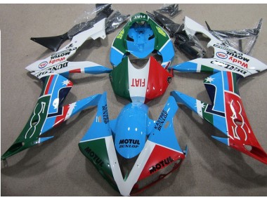 Azul Vermelho Verde Motul Kits Carenagem Moto CBR 1000RR 2004-2005