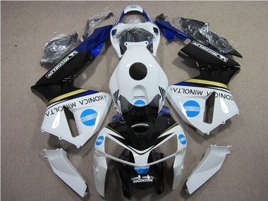 Branco Azul Konica Minolta Kits Completo Carenagem Moto CBR 600RR 2005-2006