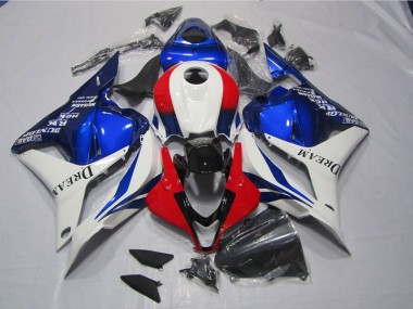 Branco Azul Vermelho DREAM Kits Carenagem Moto CBR 600RR 2009-2012