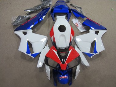 Branco Azul Vermelho HRC Abs Moto Plásticos CBR 600RR 2005-2006