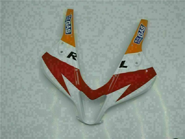 Branco Laranja Repsol Carenagem Moto CBR 600RR 2009-2012