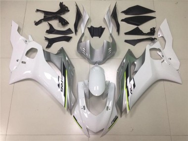 Branco Prata Carenagem Moto R6 2017-2023