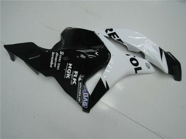 Branco Preto Carroçaria Moto CBR 600RR 2009-2012