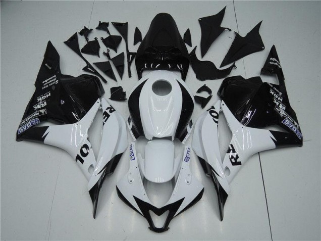 Branco Preto Carroçaria Moto CBR 600RR 2009-2012