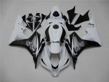 Branco Preto Kit Carenagem Moto CBR 600RR 2009-2012