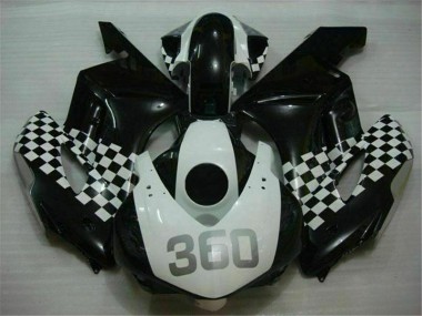 Branco Preto Kits Carenagem Moto CBR 1000RR 2004-2005