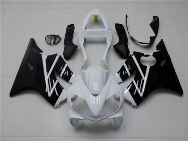 Branco Preto Kits Carenagem Moto CBR 600 F4i 2001-2003