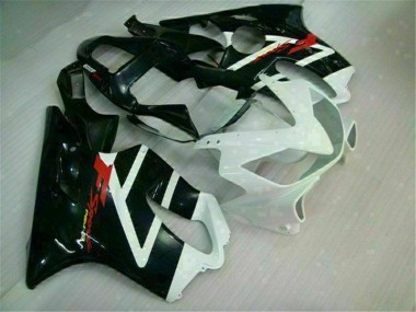 Branco Preto Kits Carenagem Moto CBR 600 F4i 2001-2003