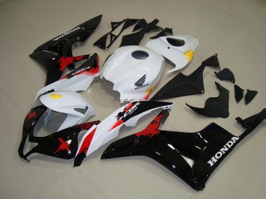 Branco Preto Vermelho Abs Kit Carenagem & Plásticos Moto CBR 600RR 2007-2008