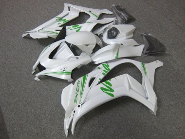 Branco Verde Carenagem Moto ZX12R 2000-2001