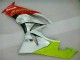 Branco Vermelho H. Energy Carenagem Moto ZX6R 2009-2012