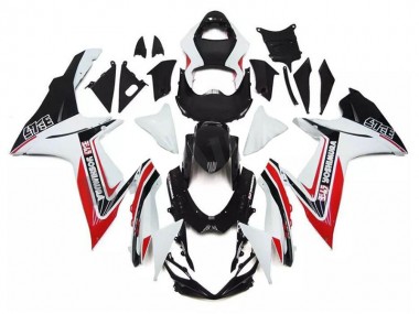 Branco Vermelho Preto Carenagem Moto GSXR 600 / 750 K11 2011-2021