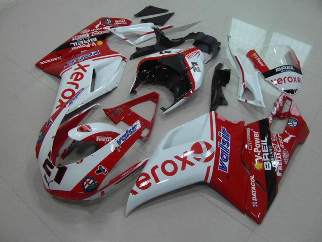 Estilo OEM Xerox Carenagem Moto Ducati 848 1098 1198 2007-2014